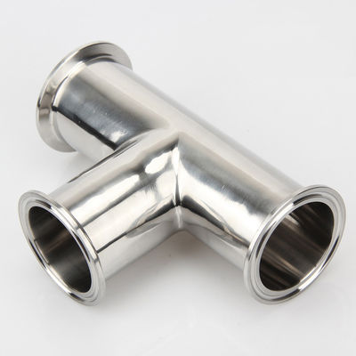 ヘクサゴンクランプ Tee 3 Wayステンレススチール 304 3 シリコンガスケート 1.5 " Tri Clamp