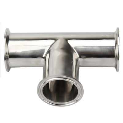 ヘクサゴンクランプ Tee 3 Wayステンレススチール 304 3 シリコンガスケート 1.5 " Tri Clamp