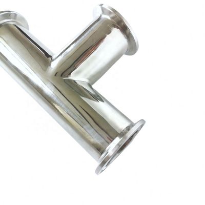 ヘクサゴンクランプ Tee 3 Wayステンレススチール 304 3 シリコンガスケート 1.5 " Tri Clamp