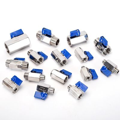 3/4 "-12" NPT 女性スレッドステンレス鋼 ミニボールバルブ