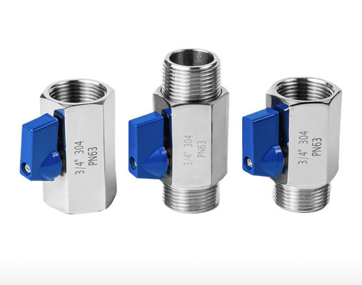 3/4 "-12" NPT 女性スレッドステンレス鋼 ミニボールバルブ
