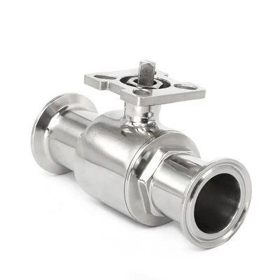 OEMサポート SS304 1/4''-4.0'' 自家製 トライクランプボールバルブ ステンレス鋼衛生バルブ