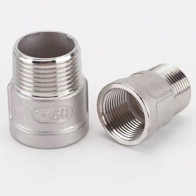 1''-8''ステンレス鋼パイプフィッティング減量アダプタ 1/8 "NPT 男性 X 1/4"NPT 女性
