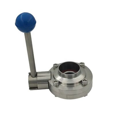 衛生品 乳製品 食品 ステンレス鋼 304 316 衛生用 溶接 手帳 /TC バターフライ バルブ 3A DIN
