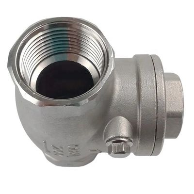 円筒型ヘッドコード 316 ステンレス鋼 201 304 チェックバルブ Npt Bsp スレッド スプリング負荷