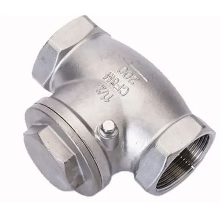 円筒型ヘッドコード 316 ステンレス鋼 201 304 チェックバルブ Npt Bsp スレッド スプリング負荷