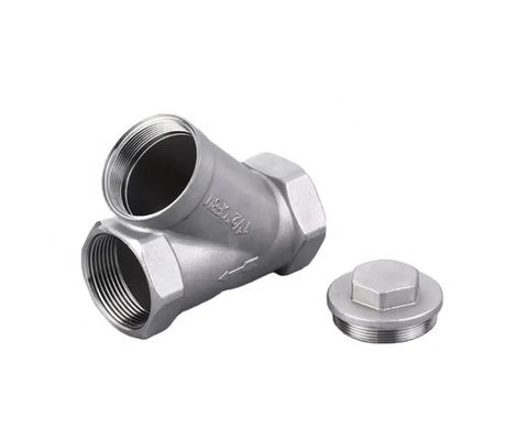 BSP 糸付き女性接続 SS316 304 201 CF8M Y型ストレナーフィルター npt bspp