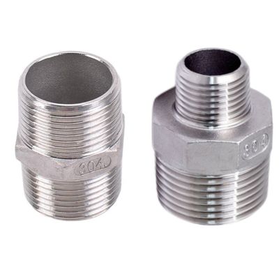 カスタマイズされたサポート 減量乳首フィッティング 3/4 "x 1/2" 男性 NPT スレッドラウンドヘッドコード