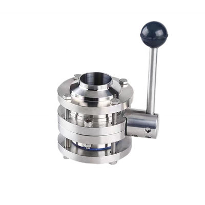 鋳造 SS304 316 316L ロック ハンドル フルポート 3 パーツ バット 溶接 バルブ 3A DIN SMS