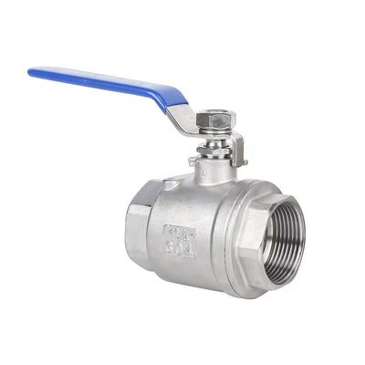 WZステンレス鋼 SS 304 316 NPT BSPスレッド2PCボールバルブ 長寿のためにカスタマイズ