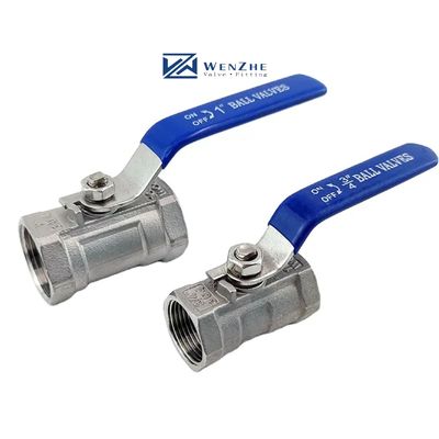 工業用ステンレス鋼 1PC 水閥 フローートボールとDN8-DN100ポートサイズ