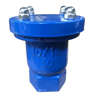DN40 50 DI CI 産業用自動排気栓 螺旋式単機放出口弁