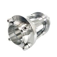 溶接接続 衛生用ステンレスステール 視界ガラスパイプ