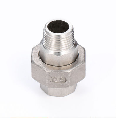 トップ- SS304 鋳造 男性 女性 組合 NPT スレッドソケット 溶接接続器 ヘクサゴン 組合