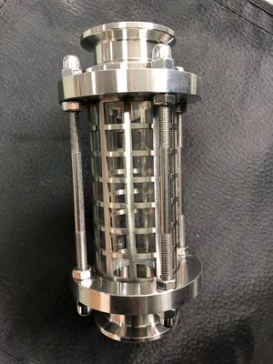 衛生用ステンレス鋼 304/316 管材 トライクランプ 直管視力クラス