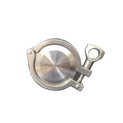 オーダーメイド 丸型ヘッド コード 衛生用 304/316L ステンレス 鋼 1.5 トライ クランプ フェルール エンド キャップ
