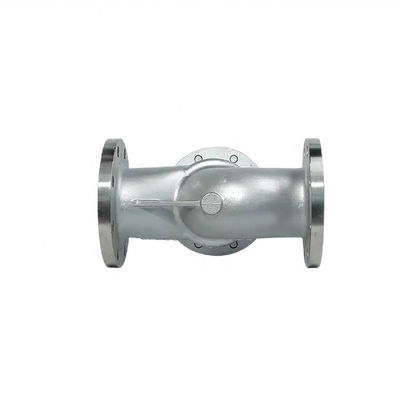 フレンジ式リフトチェックバルブ シルバーステンレス鋼 304 316 316L PN16 PN25 PN40 PN64 PN100