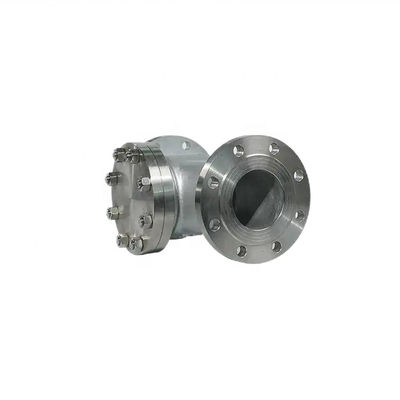 フレンジ式リフトチェックバルブ シルバーステンレス鋼 304 316 316L PN16 PN25 PN40 PN64 PN100