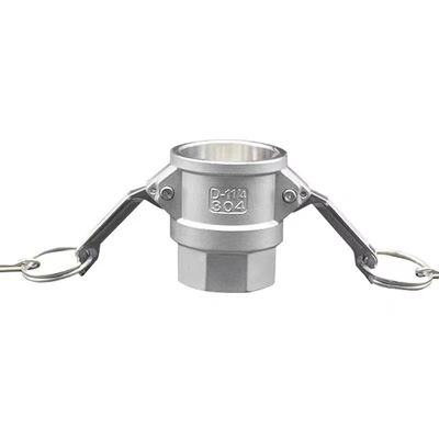 同等 SS 304 316 不同鋼 型D快速コネクタのカムロックコップリング NPT BSPT BSP