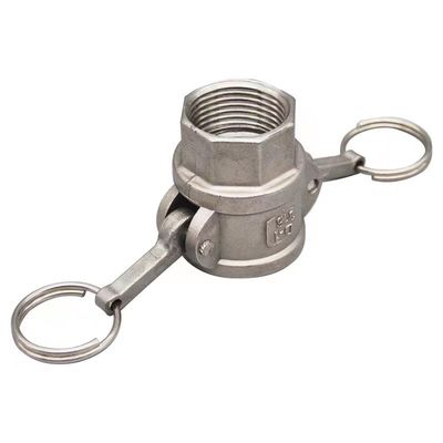 同等 SS 304 316 不同鋼 型D快速コネクタのカムロックコップリング NPT BSPT BSP