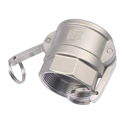 同等 SS 304 316 不同鋼 型D快速コネクタのカムロックコップリング NPT BSPT BSP
