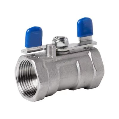 1/4''-4.0'' ステンレス鋼 1PC バターフライハンドル ミニボールバルブ 糸末 NPT BSPT