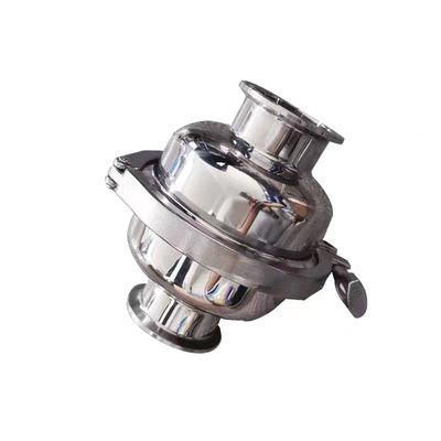 円筒形ヘッドコード 不同鋼 316 304 衛生用 WZ SS用のトリクランプボールフィルター