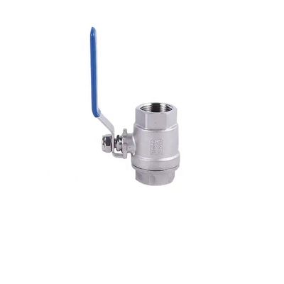 3/8" Ss304 ロープ接続3A DIN NPT BSPT BSPP付きの正気圧ボールバルブ