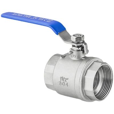 3/8" Ss304 ロープ接続3A DIN NPT BSPT BSPP付きの正気圧ボールバルブ