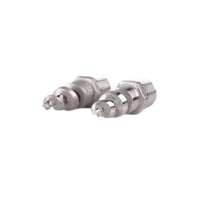 1/4"-2"ステンレス鋼 316SS 正確な鋳造アプリケーションのためのフルコーンスピラルノズル