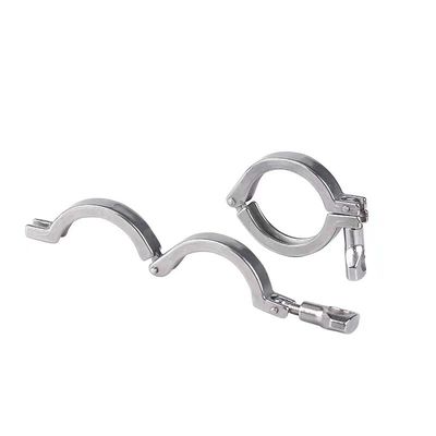 CLAMP 接続 衛生用ステンレス SS304 SS316L トリ・クランプ シングルピン OEM サポート