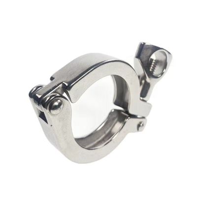 CLAMP 接続 衛生用ステンレス SS304 SS316L トリ・クランプ シングルピン OEM サポート