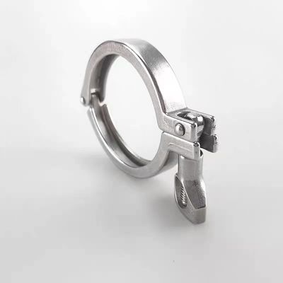 CLAMP 接続 衛生用ステンレス SS304 SS316L トリ・クランプ シングルピン OEM サポート