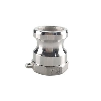 SS 304 316 水ガスオイル用カムロック・クイック・コネクタ NPT BSP 1/4"-4" 丸型ヘッドコード