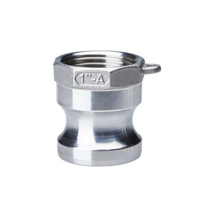 SS 304 316 水ガスオイル用カムロック・クイック・コネクタ NPT BSP 1/4"-4" 丸型ヘッドコード