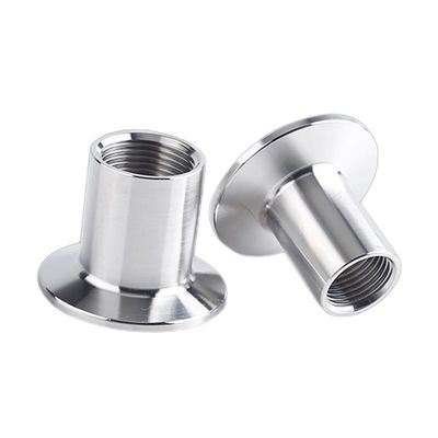 Tri Clamp Npt Bsp パイプフィッティング 男性用スレッドアダプタ/丸型頭コードSS304付きのコップリング
