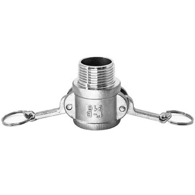 オーダーメイド SS304 316L B型 カムロック・クイック・コネクタ 水ガスオイル NPT BSP 1/4"-4