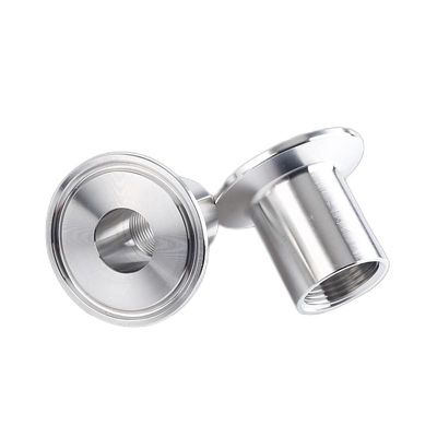 Tri Clamp Npt Bsp パイプフィッティング 男性用スレッドアダプタ/丸型頭コードSS304付きのコップリング