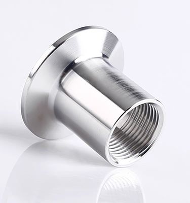 Tri Clamp Npt Bsp パイプフィッティング 男性用スレッドアダプタ/丸型頭コードSS304付きのコップリング