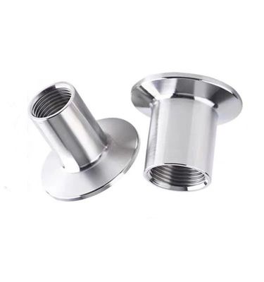Tri Clamp Npt Bsp パイプフィッティング 男性用スレッドアダプタ/丸型頭コードSS304付きのコップリング