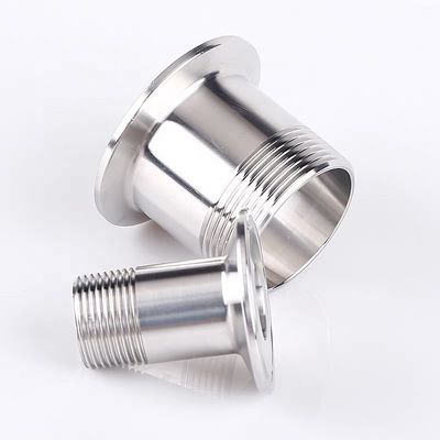 衛生用ステンレス鋼 304 Tri Clamp Bsp パイプフィッティング 男性用スレッドカップリング 鍛造