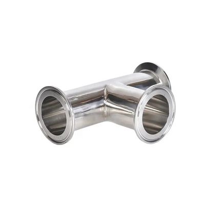 オイル・ウォーター・ガス 3A DIN 円筒型ヘッドコード SS316L 304 衛生標準クランプ Tee 1/4''-6