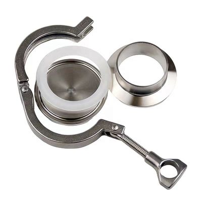 ステンレス鋼 304 316 クランプ ブラインドプレート 袖 DN6-DN200 OEM