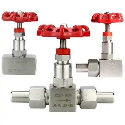 シルバー 304 316 ステンレス 鋼 J13W-160P 針弁 内糸針弁