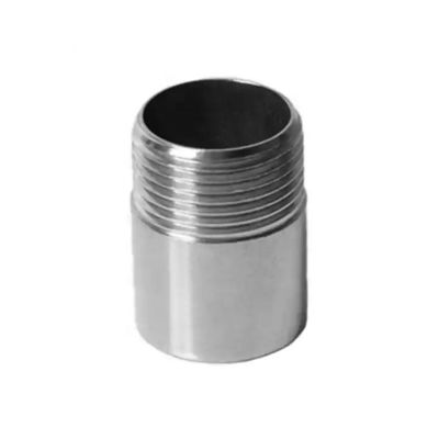SS316 導管 乳首 50mm-200mm NPT BSPP BSPT G 糸付き 1-1/4''-4.0'