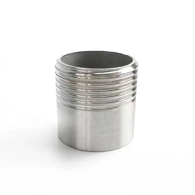 SS316 導管 乳首 50mm-200mm NPT BSPP BSPT G 糸付き 1-1/4''-4.0'