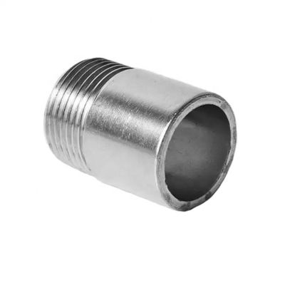 SS316 導管 乳首 50mm-200mm NPT BSPP BSPT G 糸付き 1/2